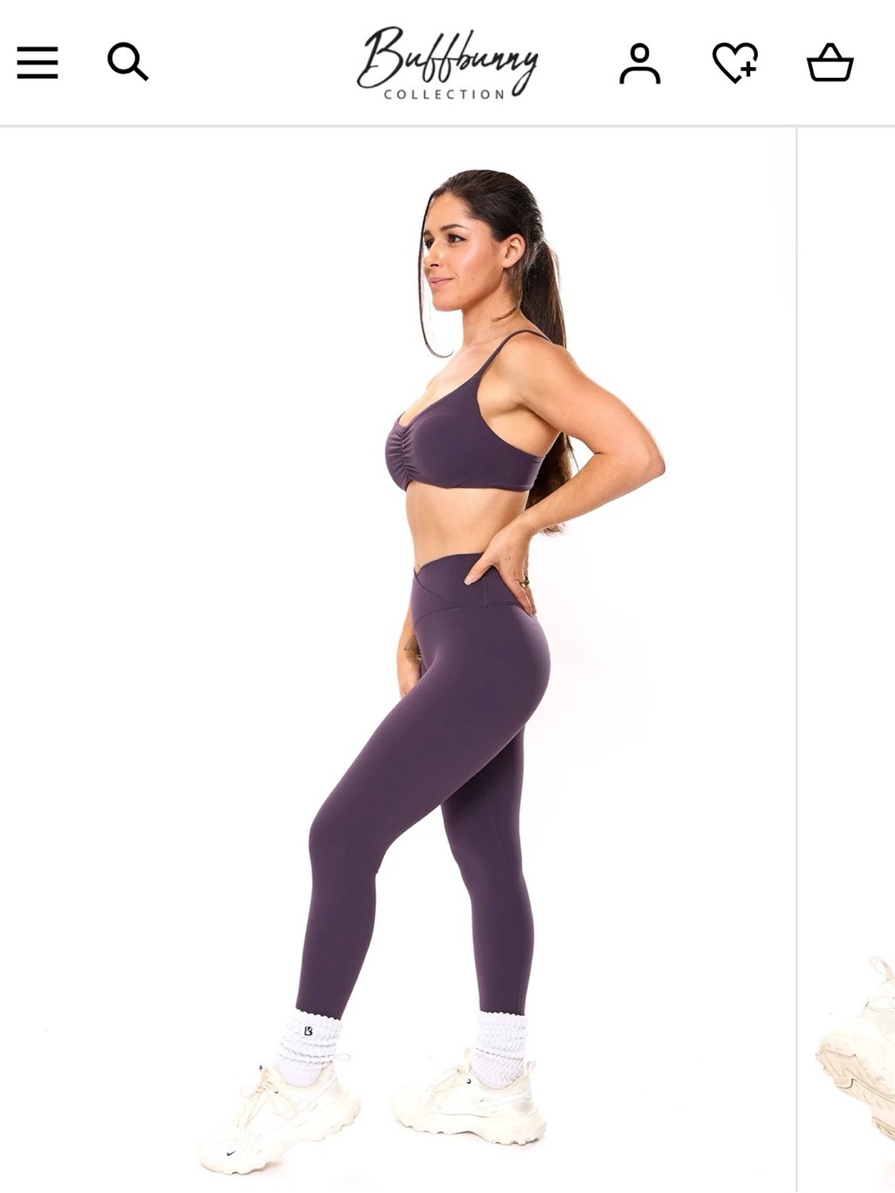 Buffbunny candid cross waist legging